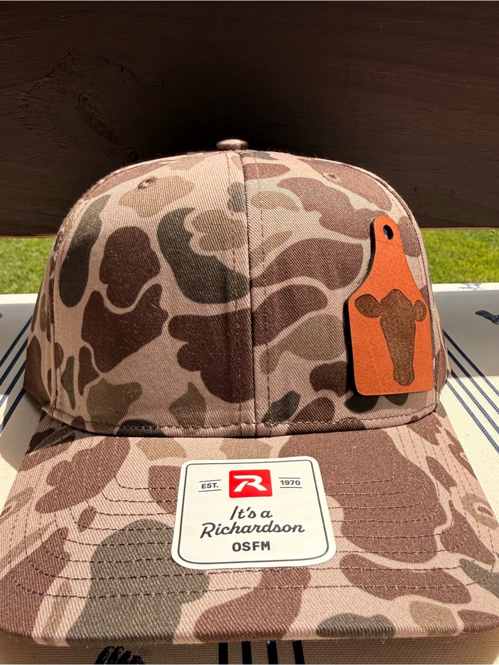Richardson Leather Patch Hats